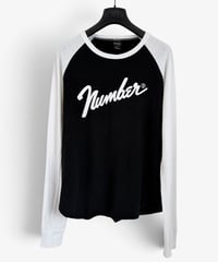 A/W 2005 NUMBER (N)INE “THS” FENDER LOGO RAGLAN TOP［2］