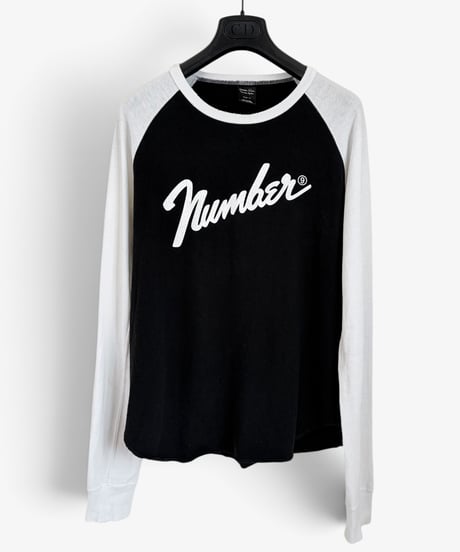 A/W 2005 NUMBER (N)INE “THS” FENDER LOGO RAGLAN TOP［2］