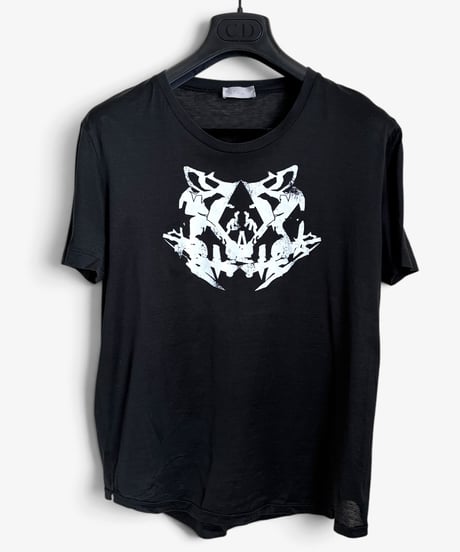 S/S 2004 DIOR HOMME “STRIP” GOTHIC GRAPHIC T-SHIRT［S］
