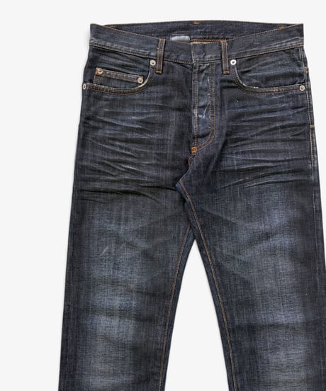 A/W 2007 DIOR HOMME “NAVIGATE” CREASED DENIM［28］