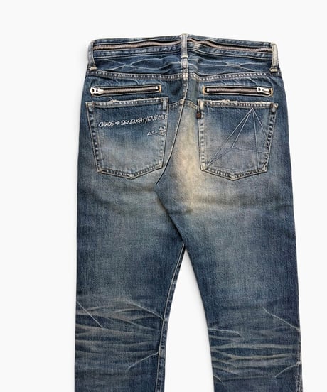 S/S 2007 UNDERCOVERISM “PURPLE” CHAOS ZIPPER DENIM［2］