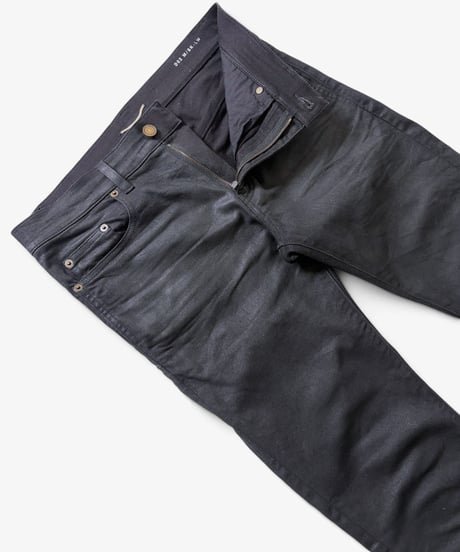 S/S 2020 SAINT LAURENT PARIS D02 WAXED BLACK DENIM［30］
