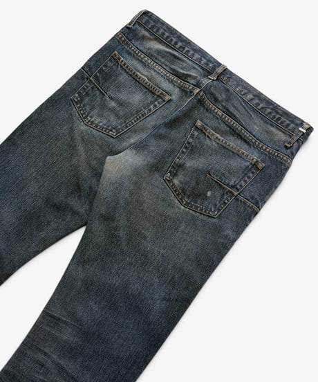 S/S 2003 DIOR HOMME “FOLLOW ME” COATED CLAWMARK DENIM［44］