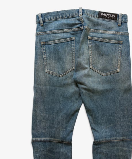 A/W 2011 BALMAIN HOMME DIRTY WASH 3D DENIM［29］