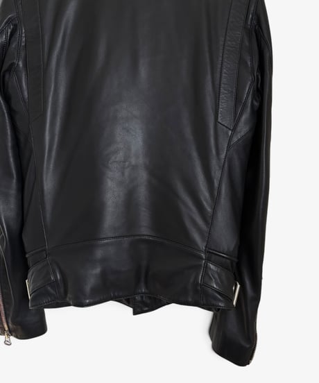 A/W 2010 BALMAIN HOMME LEATHER PERFECTO JACKET［46］