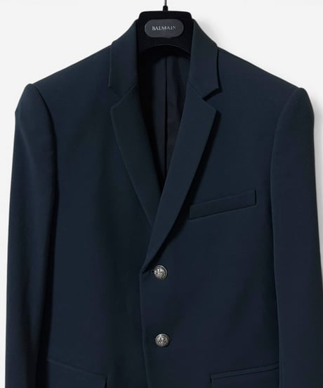 A/W 2011 BALMAIN HOMME 2B MARINE BLAZER［44］
