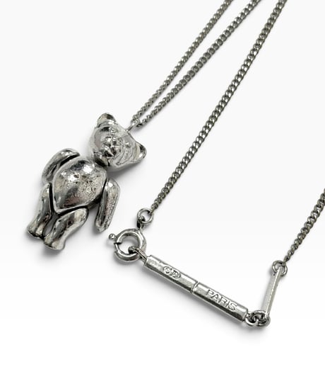 DIOR HOMME BY HEDI SLIMANE TEDDY BEAR NECKLACE