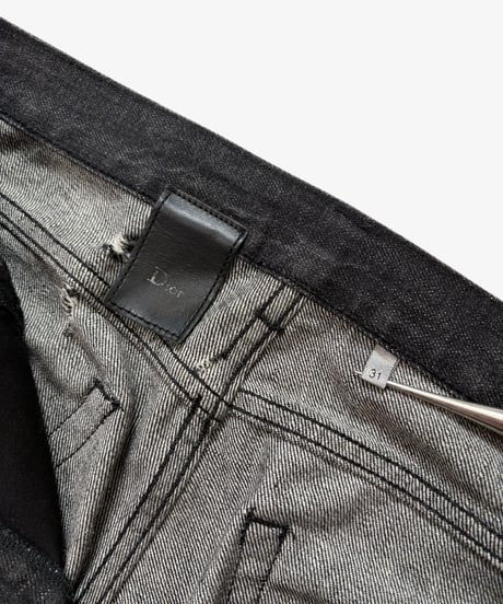 S/S 2004 DIOR HOMME “STRIP” DISTRESSED DENIM［31］