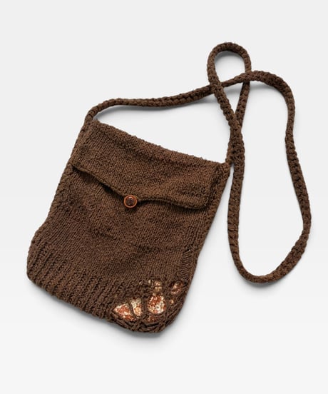 S/S-A/W 2003 NUMBER (N)INE “TOUCH ME I’M SICK” GRUNGE KNIT BAG