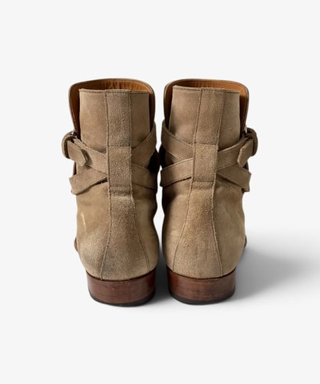 A/W 2017 SAINT LAURENT PARIS WYATT 30 JODHPUR BOOTS［41］