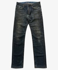 S/S 2003 DIOR HOMME “FOLLOW ME” COATED CLAWMARK DENIM［44］