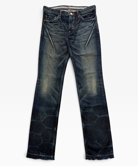S/S 2008 NUMBER (N)INE “BIRDS” MUD WASH DENIM［2］