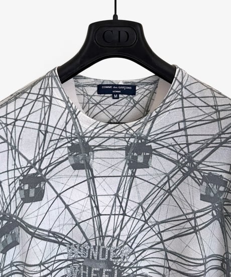 S/S 2006 COMME DES GARÇONS HOMME FERRIS WHEEL GRAPHIC T-SHIRT［M］