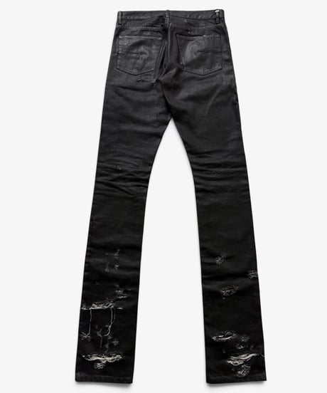 S/S 2004 DIOR HOMME “STRIP” 374 EXCLUSIVE DESTROYED DENIM［28］