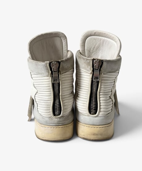 A/W 2012 BALMAIN HOMME BELTED HIGH TOP SNEAKERS［43］