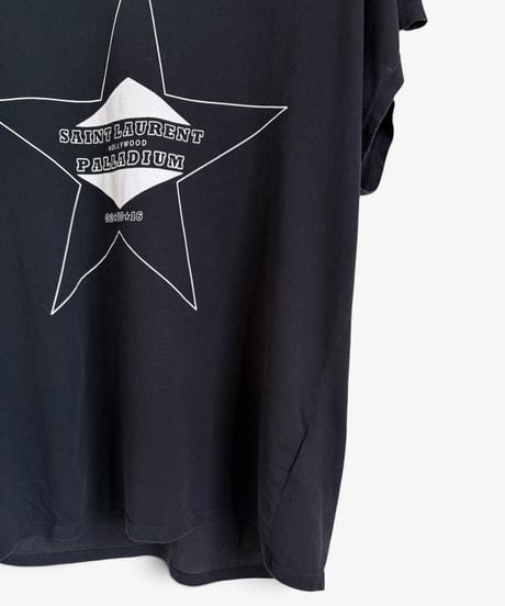 A/W 2016 SAINT LAURENT PARIS PALLADIUM STAR T-SHIRT［XS］
