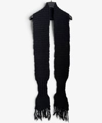A/W 2005 DIOR HOMME “GLAM ROCK” RUNWAY FRINGE SCARF