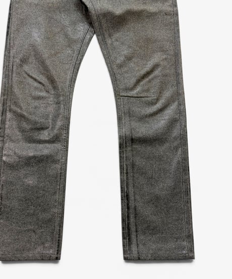 A/W 2003 DIOR HOMME “LUSTER” WAXED CASHMERE PANTS［50］