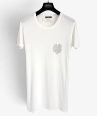A/W 2012 BALMAIN HOMME CREST PRINT T-SHIRT［XS］