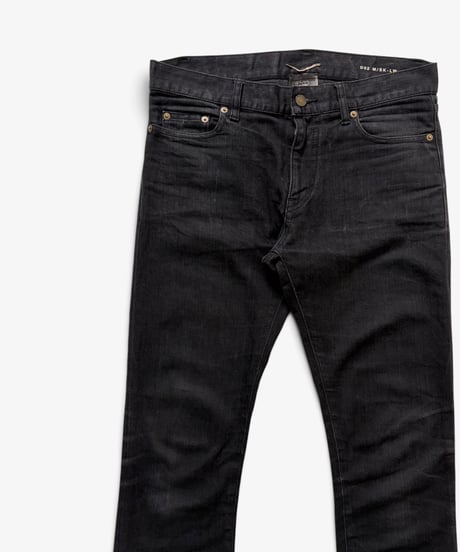 S/S 2016 SAINT LAURENT PARIS “SURF SOUND” D02 BLACK DENIM［30］
