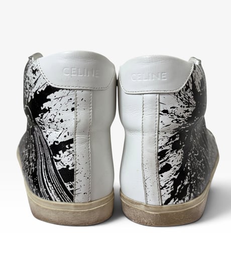 S/S 2019 CELINE BY HEDI SLIMANE CHRISTIAN MARCLAY “SHLUP” HI-TOP［41］