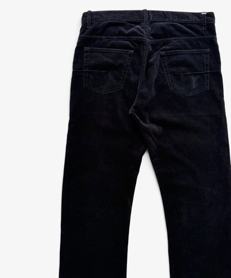A/W 2005 DIOR HOMME “GLAM ROCK” BLACK VELVET BOOTCUT［28］