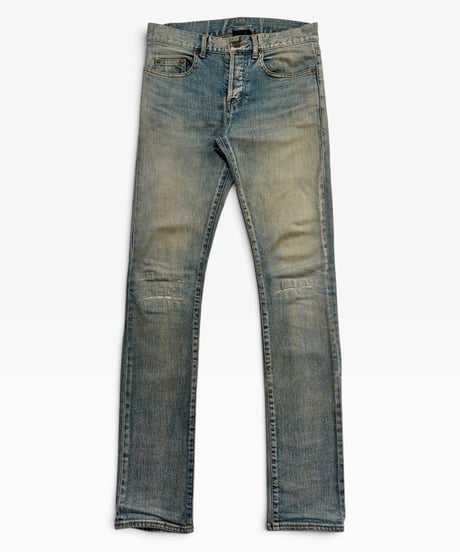 A/W 2015 SAINT LAURENT PARIS DISTRESSED REPAIR DENIM［27］