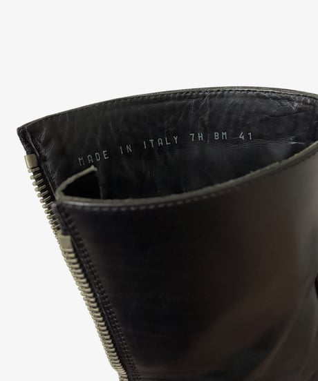 A/W 2007 DIOR HOMME “NAVIGATE” DOUBLE STRAP ENGINEER BOOT［41］
