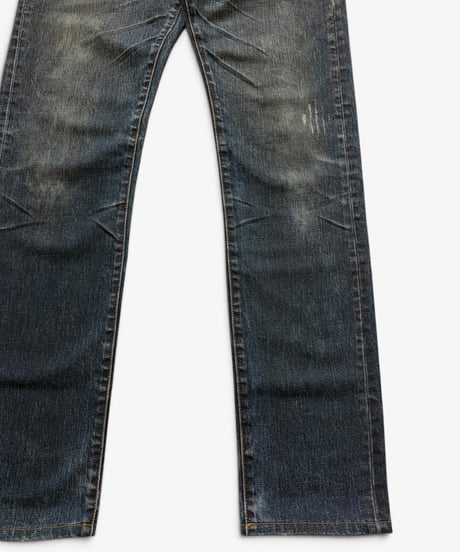 S/S 2003 DIOR HOMME “FOLLOW ME” COATED CLAWMARK DENIM［44］