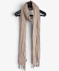 S/S 2005 DIOR HOMME “UNTITLED” CRINKLED FRINGE SCARF