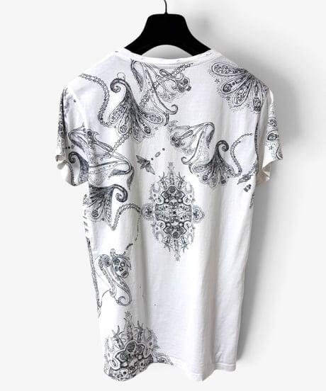 A/W 2009 BALMAIN HOMME SKILL PAISLEY T-SHIRT［S］
