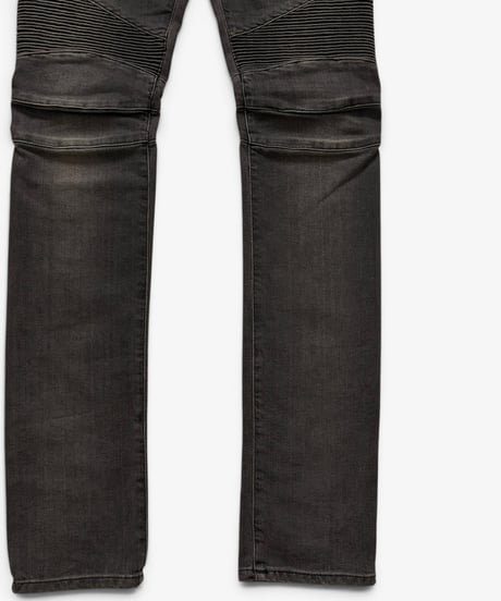 A/W 2011 BALMAIN HOMME REPAIRED BIKER DENIM［28］