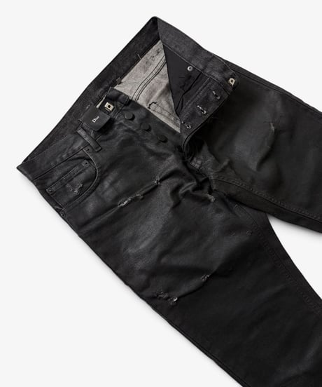 S/S 2004 DIOR HOMME “STRIP” 374 EXCLUSIVE DESTROYED DENIM［28］