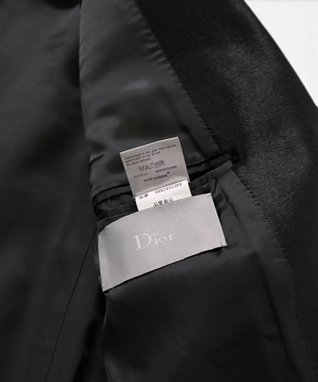 A/W 2004 DIOR HOMME “VOTC” RUNWAY PONY HAIR LAPEL COAT［48］