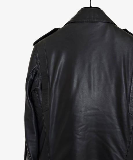 A/W 2010 BALMAIN HOMME LEATHER PERFECTO JACKET［46］