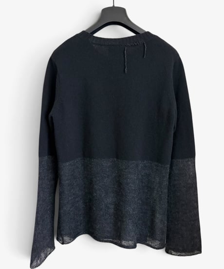 A/W 2006 NUMBER (N)INE “NOIR” ARGYLE KNIT SWEATER