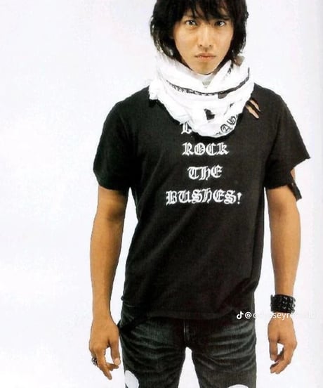 A/W 2004 NUMBER (N)INE “GIVE PEACE A CHANCE” MULTI-LAYERED COTTON SCARF