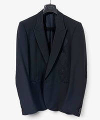 A/W 2006 NUMBER (N)INE “NOIR” ARGYLE EMBROIDERED BLAZER［2］