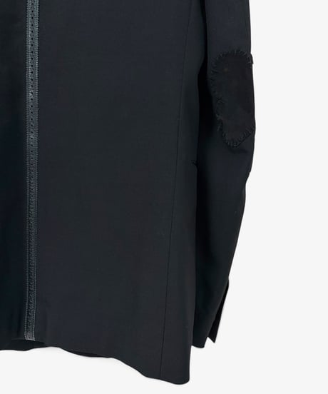 A/W 2006 NUMBER (N)INE “NOIR” ARGYLE EMBROIDERED BLAZER［2］