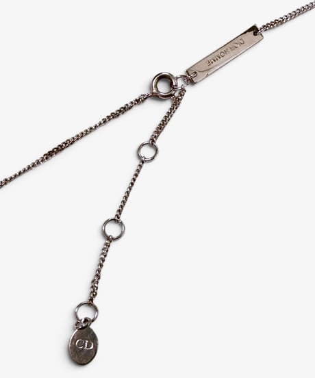 S/S 2006 DIOR HOMME “MODS/SKA” BLUE BAR PENDANT NECKLACE