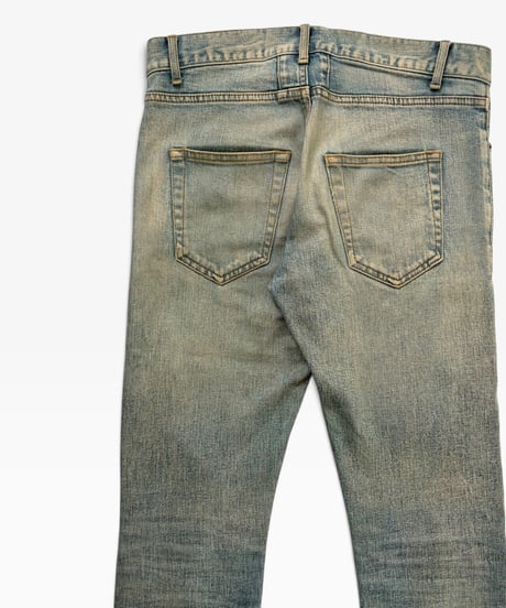 A/W 2015 SAINT LAURENT PARIS DISTRESSED REPAIR DENIM［27］