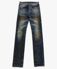 A/W 2011 DIOR HOMME “RACK RAIL” DISTRESSED DIRTY WASH DENIM［29］