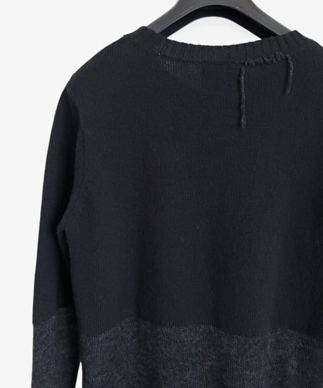 A/W 2006 NUMBER (N)INE “NOIR” ARGYLE KNIT SWEATER