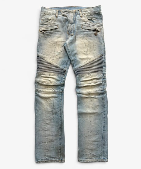 S/S 2011 BALMAIN HOMME CAMPAIGN EAGLE COIN BIKER［28］