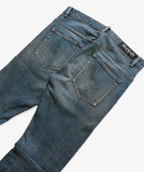 A/W 2011 BALMAIN HOMME DIRTY WASH 3D DENIM［29］