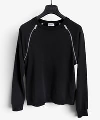 S/S 2013 SAINT LAURENT PARIS ZIPPER SWEATSHIRT［XS］