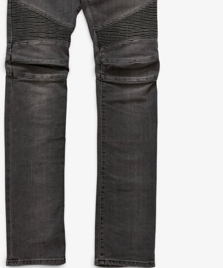 A/W 2011 BALMAIN HOMME REPAIRED BIKER DENIM［28］