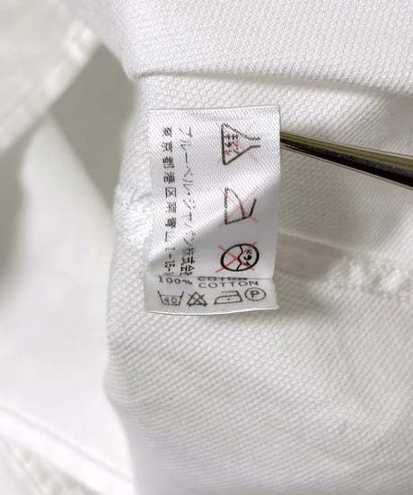 S/S 2011 BALMAIN HOMME TIGER EMBROIDERED BAND COLLAR SHIRT［40］