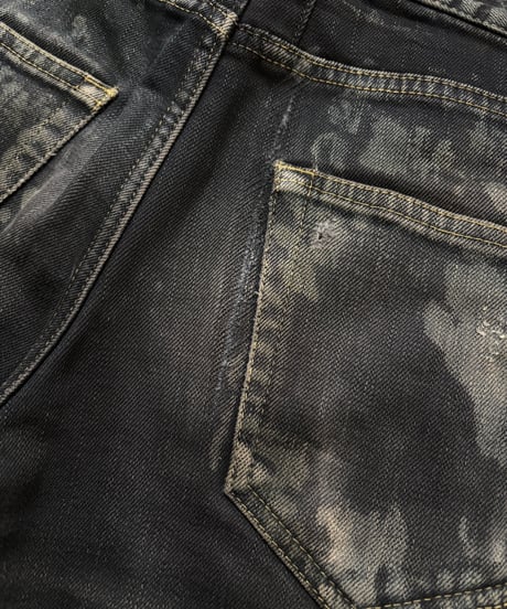 A/W 2013 SAINT LAURENT PARIS D02 BLEACHED DESTROY DENIM［27］