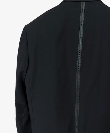 A/W 2006 NUMBER (N)INE “NOIR” ARGYLE EMBROIDERED BLAZER［2］